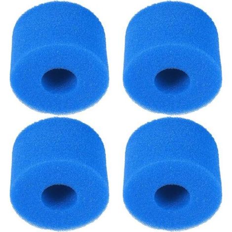 Filtre à mousse 4X Ø10,8x7,3 cm 40PPI pour Intex Purespa S1 - Nettoyage de piscine et spa (1/5)