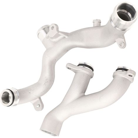 Tuyaux de liquide de refroidissement moteur LR090630 : tuyau de raccordement supérieur étanche, robuste et à haute résistance, avec thermostat, pour Range Rover Velar 3,0 L V6 (1/5)