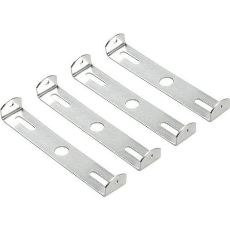 [4 Stück] 115-mm-Deckenleuchten-Montagehalterung, Pendelleuchten-Zubehör, Deckenleuchten-Grundplatte, Deckenlampenplatten, Plattenhalterungen und Zubehör (1/4)