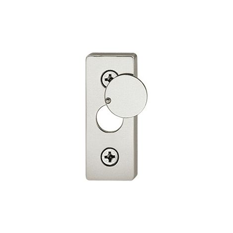 Ft-Verdeckrosette Lock, 0 171784, Eck.Alu + 9016Bianca
