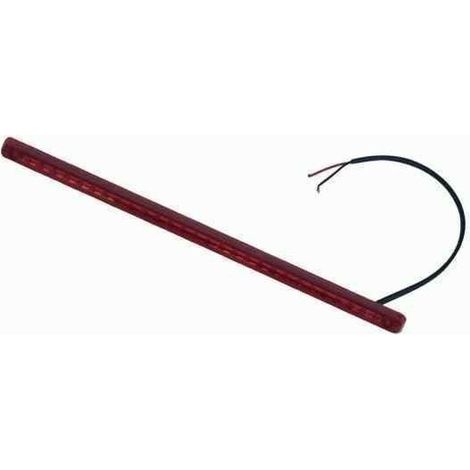 Imline – Feu stop en applique pour caravane et camping-car – Dimensions 310 x 16 x 15 mm – Entraxe 284 mm – Visibilité optimale freinage