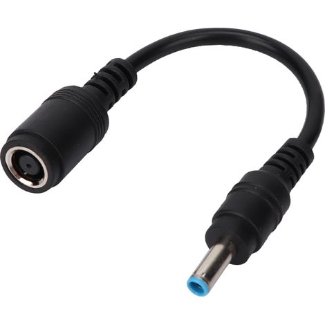 HP/Dell Netzteil: 7,4 x 5,0 mm weiblicher Stecker auf 4,5 x 3,0 mm männlicher Stecker (7,4 auf 4,5 mm). (1/5)