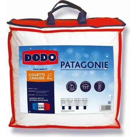 Dodo Patagonie Daunendecke warm weiß 140x200 cm