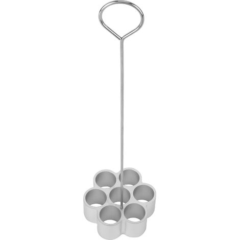 Moule de cuisson en alliage d'aluminium, bricolage, Dessert, forme de ruche, Biscuits, beignets pour la maison, magasin de gâteaux, 7 trous, grand (1/5)