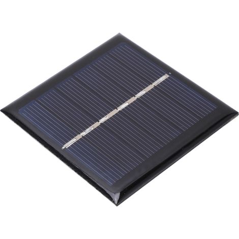 Panneau solaire portable 0.6W 3V en polysilicium de qualité A pour éclairage de jardin (1/5)