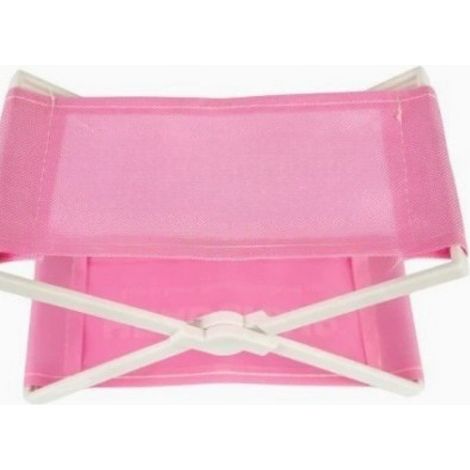 Creative, portable, quirky, and adorable Foldable Headrest Beach Headrest Chair - Pink -