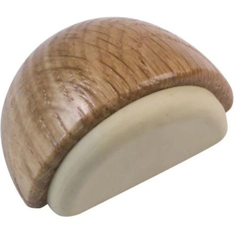 Yale Butoir de porte en bois chêne 48 x 31 mm