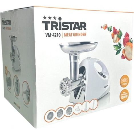 Tristar VM-4210 Fleischwolf 1.200 Watt Edelstahl weiß"-"173587482