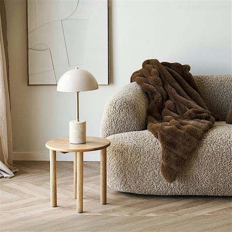 Table d'appoint en chêne clair style scandinave VARDE