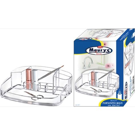 MAURY'S BEAUTY PORTA COSMETICI MULTIUSO 23 X 17 X H7 CM (1/4)