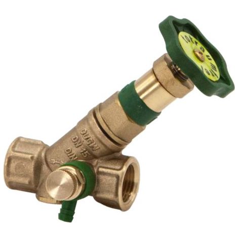 Schlösser KFR Ventil Schrägsitz 1/2" IG DN15 m. Rückflussverhinderer m. Entl nichtst. Spindel DVGW (1/3)