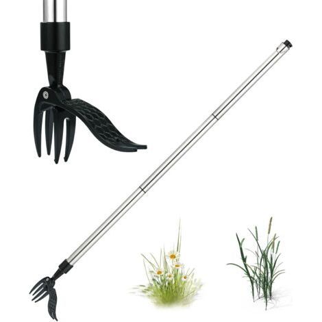 Weeder, Manual Weeder Portable Weeder Portable Outdoor Rooting Tool, Length 100cm (1/5)