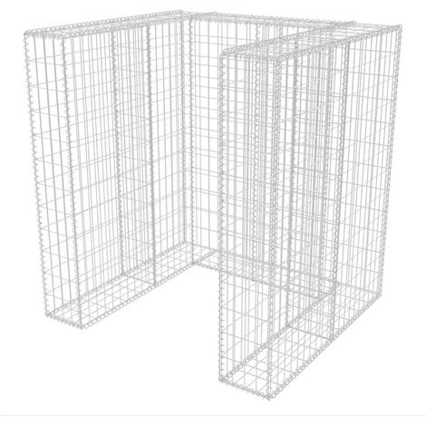 Panier de gabion simple Acier 110 x 100 x 120 cm (1/5)
