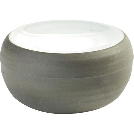 SERAX Schale Dusk Deep Charcoal Grey, Höhe: 40 mm, ø: 90 mm