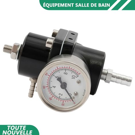 WAOBDLA Valve de régulation universelle de pression de carburant de haute précision anti-rouille avec tuyau (1/5)