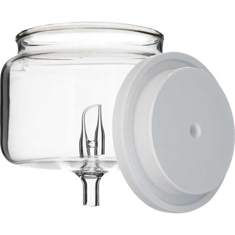 Bouchon de rechange en verre et céramique pour nébuliseur d'huiles essentielles (1/4)