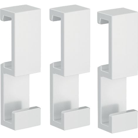 Crochet de grenier emco, à fixer, set de 3, blanc, 057513900, (1/5)