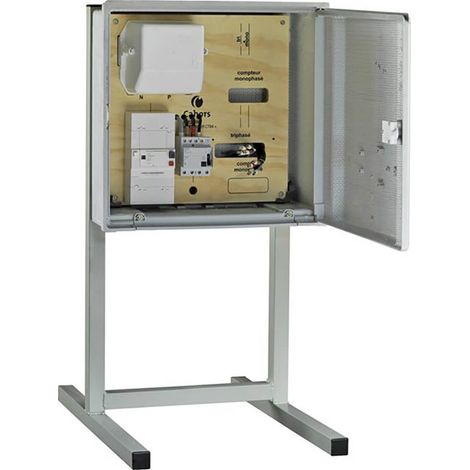 Support de Poteau pour coffret de 300...800 mm - Digital electric 49382