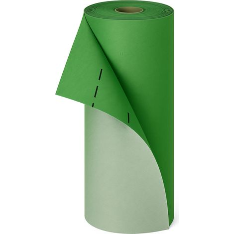 QEM – Écran sous toiture pare-pluie 130g – Longueur 25m – Largeur 1.05m – Haute perméabilité vapeur – Résistance UV 3 mois
