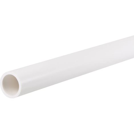 Tuyau Rigide en PVC Rond Tube PVC 16mm Diamètre Interne Blanc (1/5)