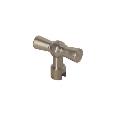 Llave de latón para tapa de entrada