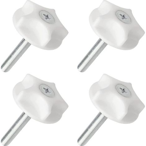 4-teiliges Set aus robusten Kopfteilschrauben und Unterlegscheiben für Schlafsofa-Zubehör