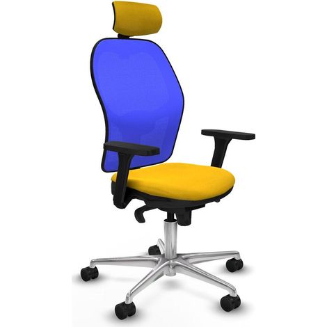 piqueras-y-crespo Bürostuhl Jorquera Gelb Ergonomisch (1/3)
