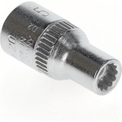D 20 5 Vaso para llave de vaso 1/4" perfil UD 5 mm (1/4)