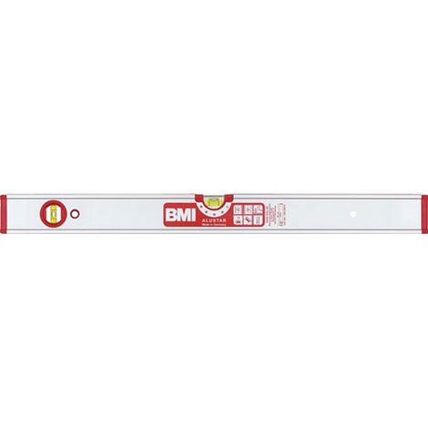 BMI  Nivel  ALUSTAR  60cm  Aluminio  plata  ± 0,5  mm/m  694060  E (1/3)