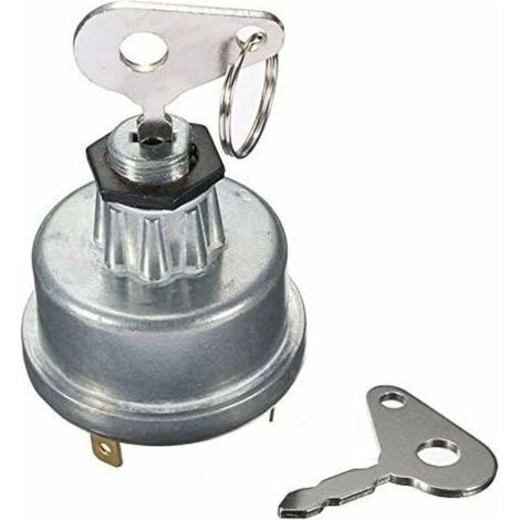 Contacteur d'allumage universel pour tracteur Convient a MASSEY FERGUSON JCB AS LUCAS 35670 (1/4)