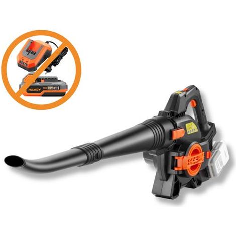 Fuxtec – Souffleur à batterie 40V 2-en-1 avec sac de collecte – Puissance d'aspiration 685,1 m³/h – Poignée ergonomique – FXE2LBS