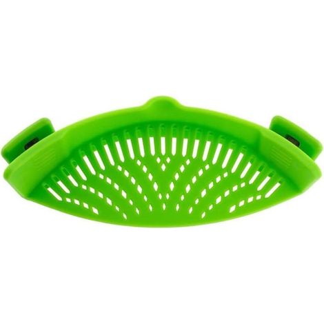 Passoire égouttoir à Clips avec Entonnoirs Pliable Ustensiles de Cuisine en Silicone Alimentaire (1/4)