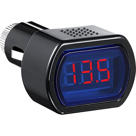 Für DC 12V-24V LED Digital Auto Voltmeter Fahrzeug Spannung Gauge Monitor für Auto Auto Motorrad Lkw
