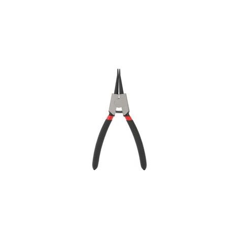 Pince à circlips externe droite en acier au carbone avec revêtement en caoutchouc, multifonctionnelle, SK-112-6D, 150 mm, 1,5 mm
