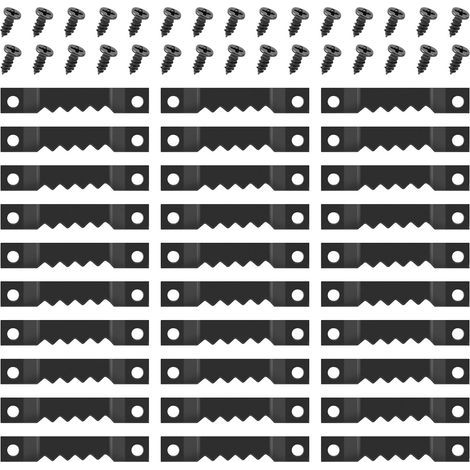 CCYKXA 50 Pieces Picture Hanging Hooks, Frame Fasteners for Wall-Mounted Frames, Picture Hangers for Photo Frames, Posters, Paintings, Wall Clocks, Artwork, Home Decor (1/5)