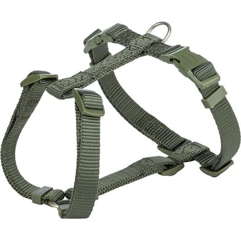 Imbracatura per Cani Trixie Premium Verde Oliva S/M (1/2)