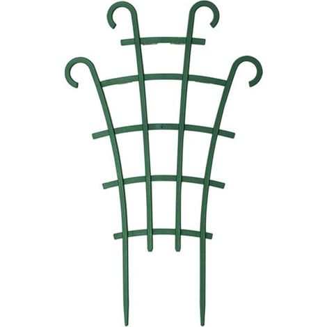 Support pour plantes grimpantes à fleurs, tuteur de fixation pour rosiers grimpants, support à fleurs, 10 pièces par boîte [Emballé] (1/4)