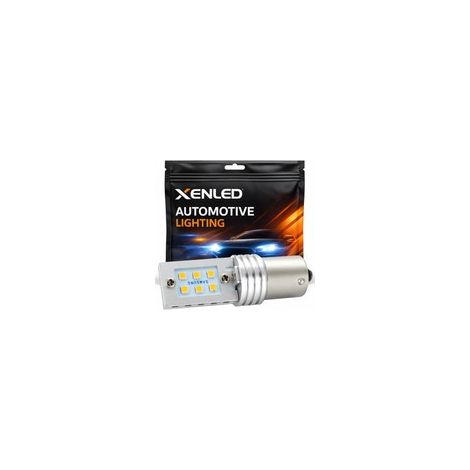 Ampoule 12 LED SS HP - P21W - Blanc - BA15S - 5500K - 12V - Fiable - LED BLANCHE (1/5)