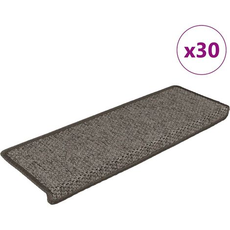 Stufenmatten Selbstklebend Sisal-Optik 30 Stk. 65x21x4cm