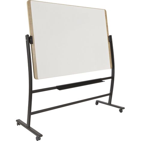 FRANKEL kaiserkraft, Tableau blanc mobile NATURAL, acier laqué (1/5)