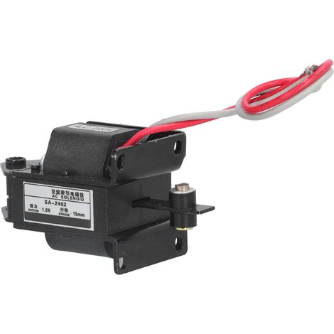 Électroaimant solénoïde BERM AC Traction Push Pull Aimant électrique AC220V SA‑2402 (1/5)