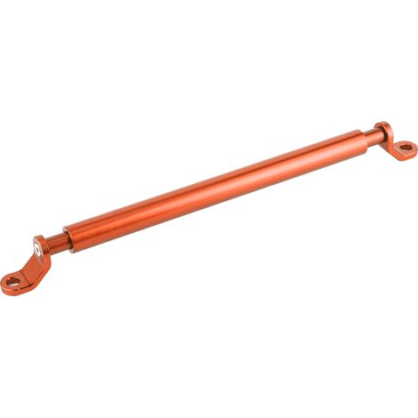 CNC-gefräste Lenkerverstärkung aus Aluminiumlegierung für Motorräder, Orange (1/5)