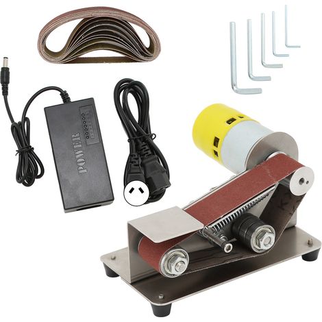 ponceuse à bande électrique pour bricolage polisseuse
