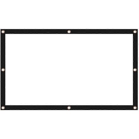 Écran de projection pliable et portable de 120 pouces (16:9) pour films (1/3)