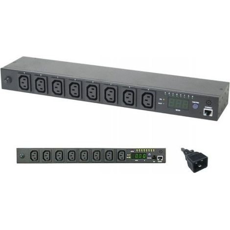 exertis Connect MULTIPRISE 19 IP PDU MESURE & CONTROLE - 8 PRISES C13 (068413)