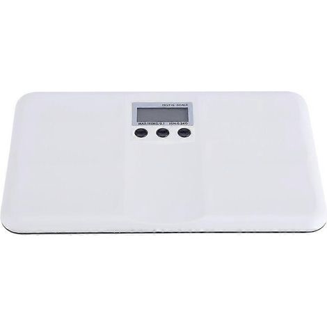 Balance numérique LCD avec fonction tare, alarme de batterie faible et fonction de verrouillage. Balance électronique pour la maison, les animaux de compagnie et les bébés.