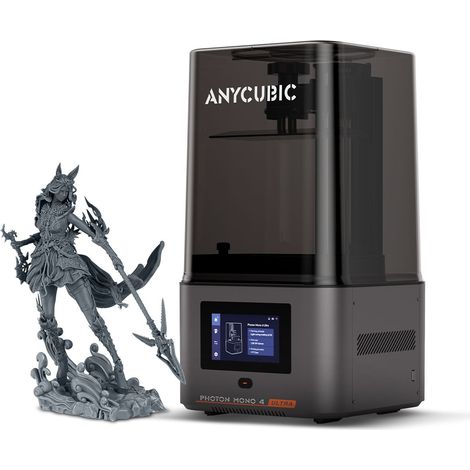 ANYCUBIC Stampante 3D a Resina Photon Mono 4 Ultra, 10K
