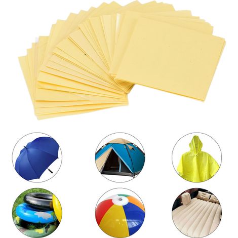 30 Pièces de Réparation Étanche pour Pneus et Tentes - Kit de Réparation Universel pour Produits Gonflables-AUTRES (1/5)