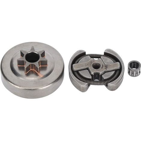 Kupplungstrommel, Kettenradlager-Baugruppe für Kettensägenkupplung, 3-teiliges Set, passend für Husqvarna 235 E 240136137141142 36 41 Ersatzteile (1/4)