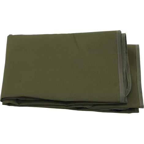 Tapis de plage imperméable en nylon 900D, léger et doux, idéal pour pique-nique, camping et jardin, avec œillets de fixation, couleur verte